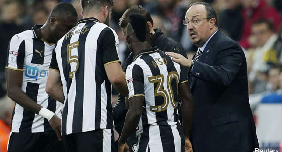 Newcastle United star Christian Atsu hails 'great' manager Rafa Benitez