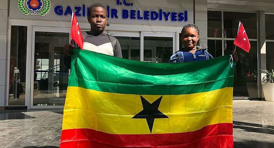 Turkey National Childrens Day: JHS Student Represents Ghana