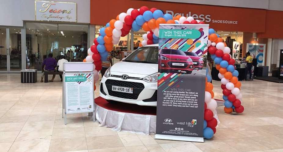 Two Brand New Cars Up For Grabs At West Hills Mall
