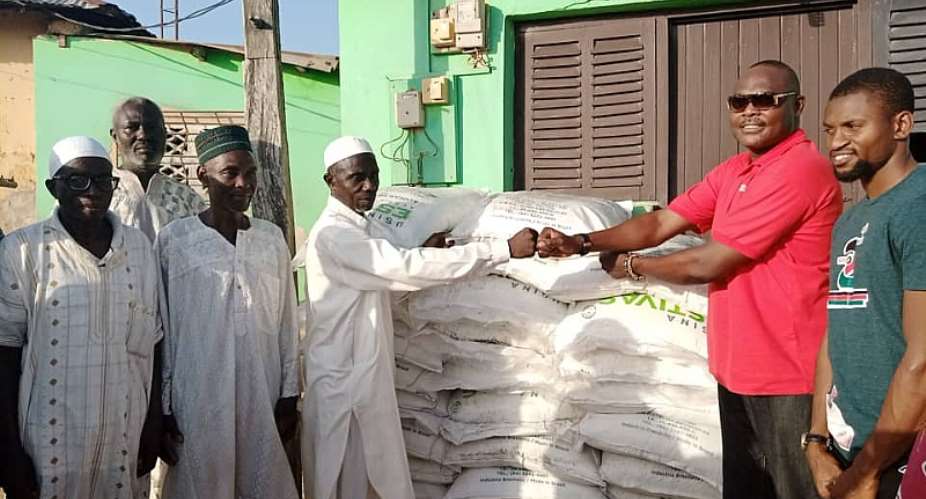 Central Region: Muslim chiefs receive bags of sugar from Cape Coast North MP