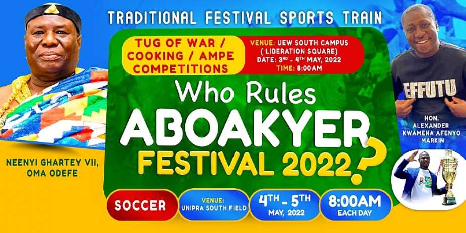 Who rules Aboakyer 2022 sports festival?