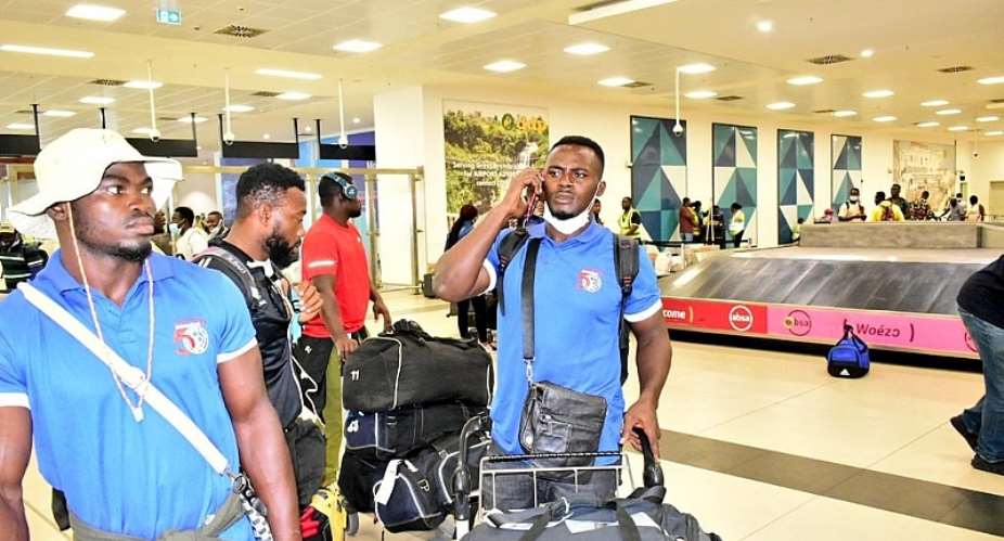 Ghana Rugby Team The Eagles leave Uganda with chests high