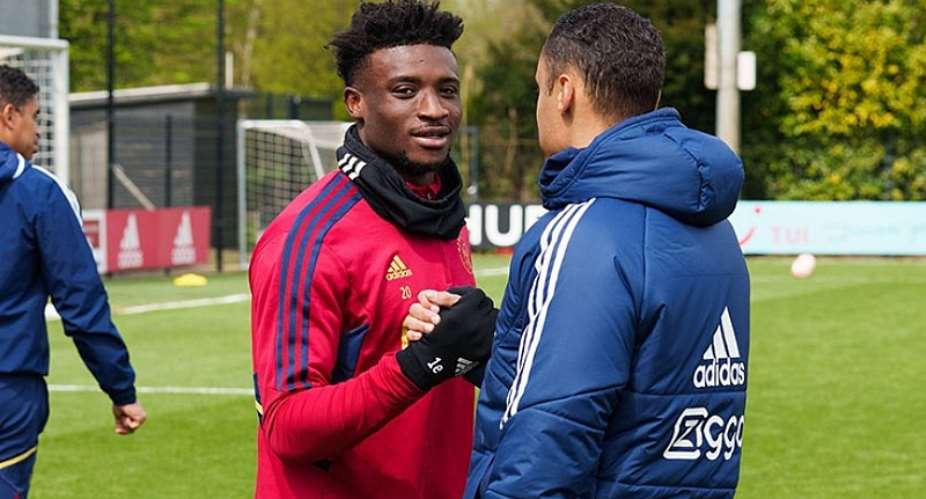Kudus Mohammed resumes training with Ajax teammates after recovering from injury
