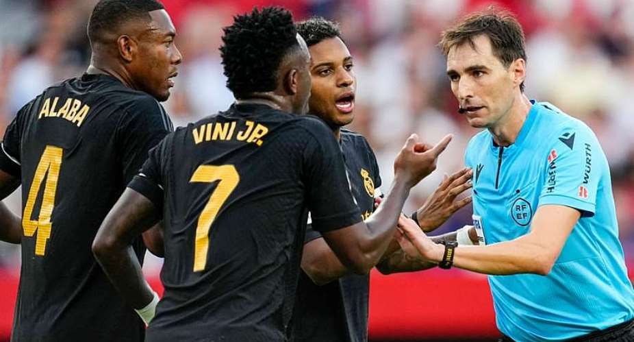 Ricardo de Burgos Bengoetxea: Real Madrid hit back after cup final referees tears over criticism