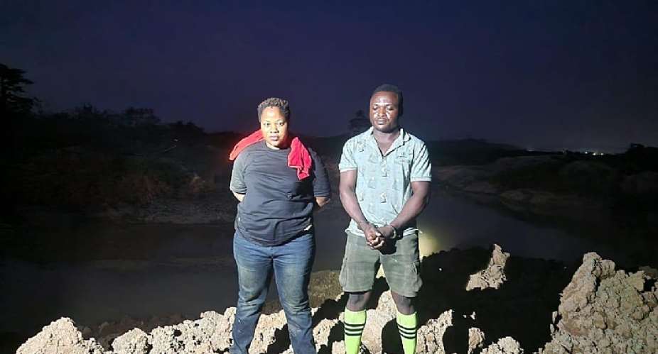 Arrested Galamsey Kingpins