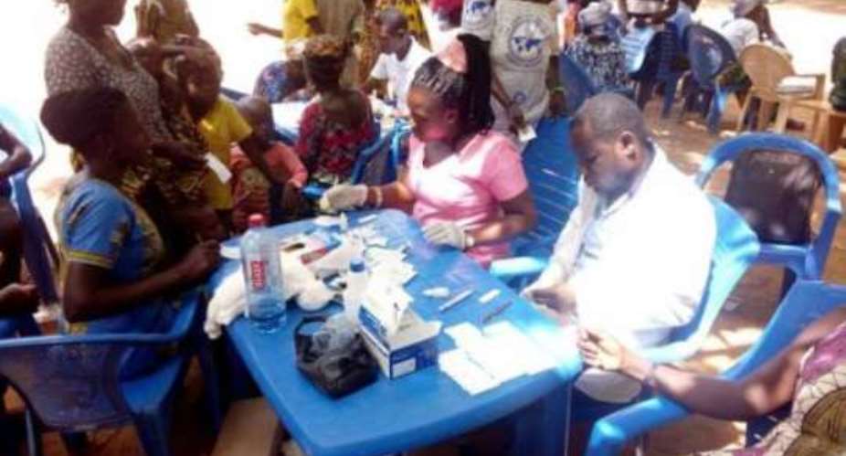 NGO screens community members in Wa for malaria