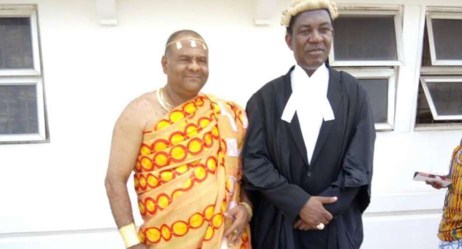 Paramount Chief Of Techiman Called To The Bar