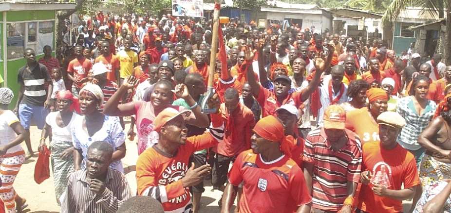 MCE Appointment: NPP Members in Asunafo North Demonstrate Against Prez Nominee Osei Boahen
