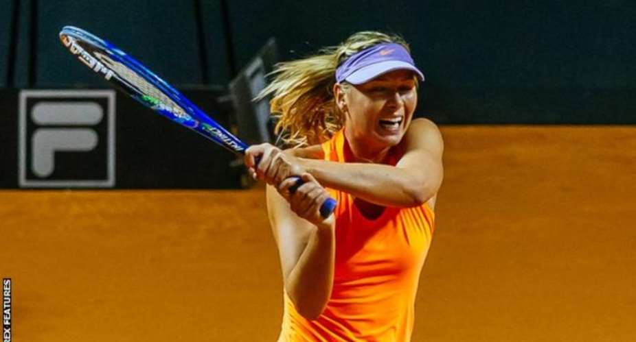 Maria Sharapova beats Roberta Vinci on return from doping ban