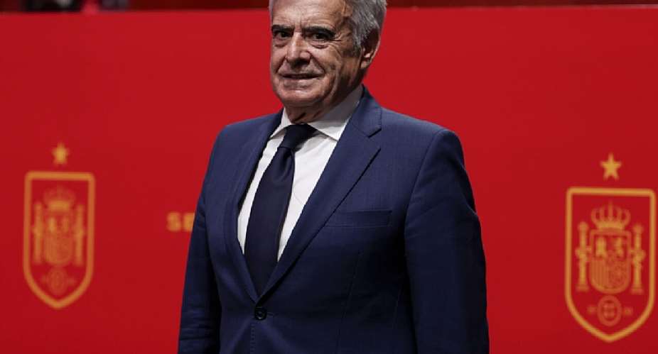 GETTY IMAGESImage caption: Pedro Rocha was appointed Spanish football federation president after the governing body's electoral commission met on Friday