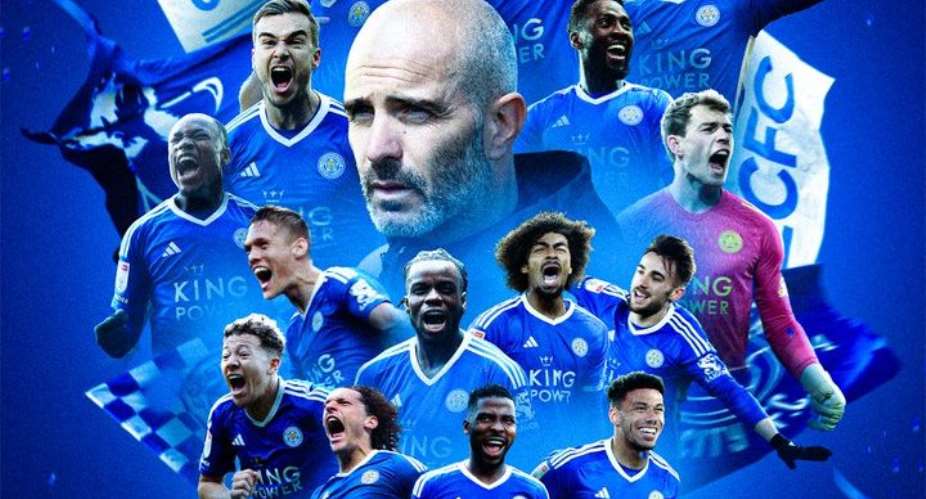 Fatawu Issahaku and Leicester City teammates celebrate Premier League promotion VIDEO