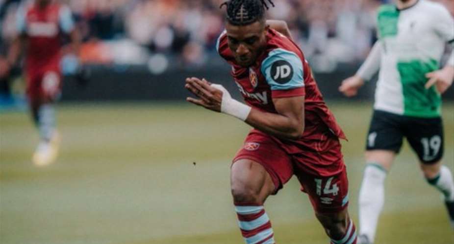 Mohammed Kudus provides assist as West Ham damage Liverpool's title ambition