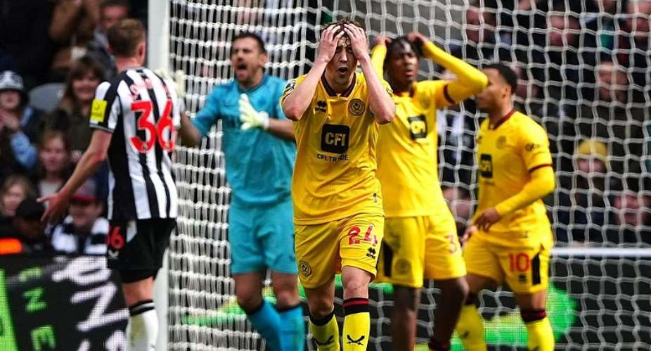 Sheffield United relegated with thumping loss to Newcastle