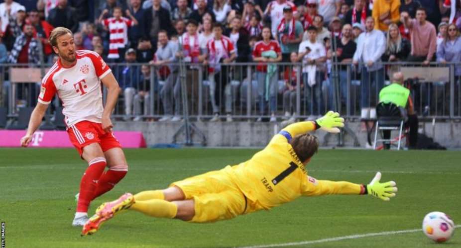 Harry Kane has scored 35 of his 42 goals in Bundesliga