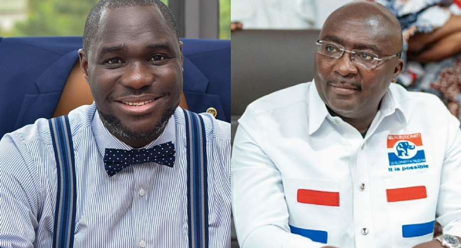 Your attempt to shift blame on Akufo-Addo for economic hardships disloyal  – NPPs Palgrave Boakye-Danquah jabs Bawumia