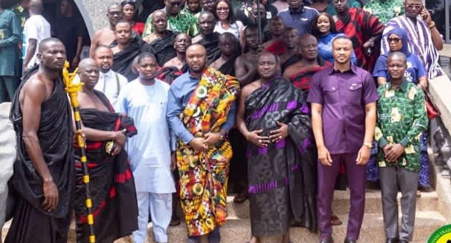 YEA boss Malik Basintale visits Sunyani, pledges jobs for youth