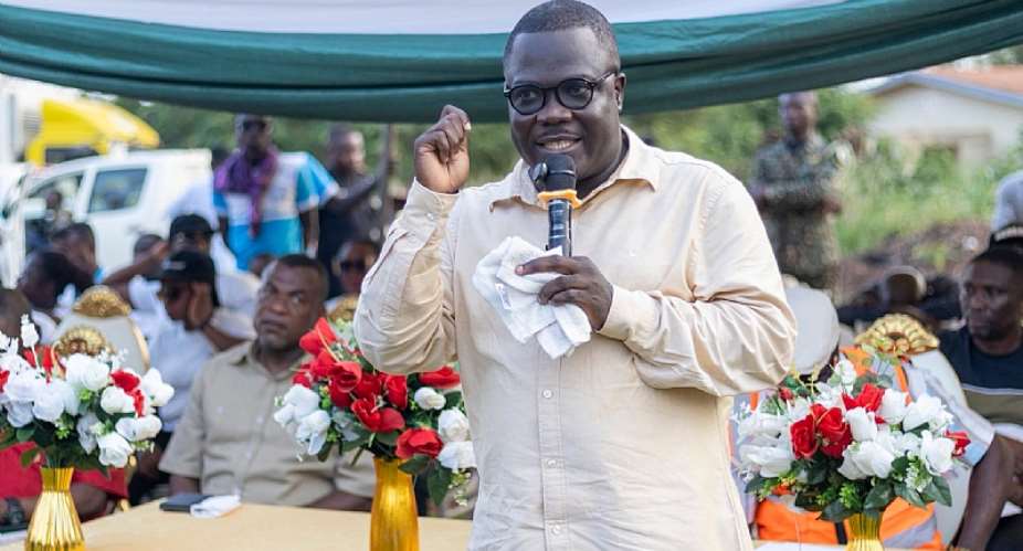Bono Minister earns praises of Chiefs and People of three Dormaa Districts for Massive Development