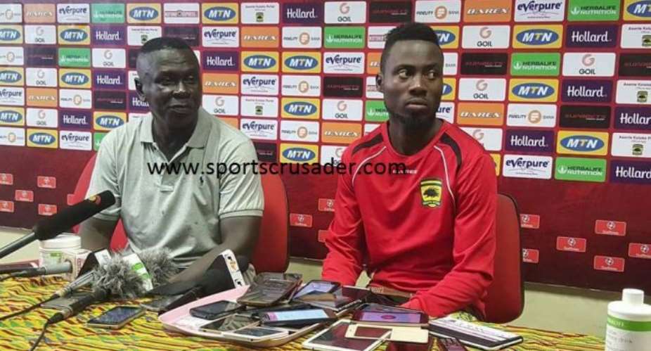 Eric Donkor says Asante Kotoko players are determined to make fans smile again