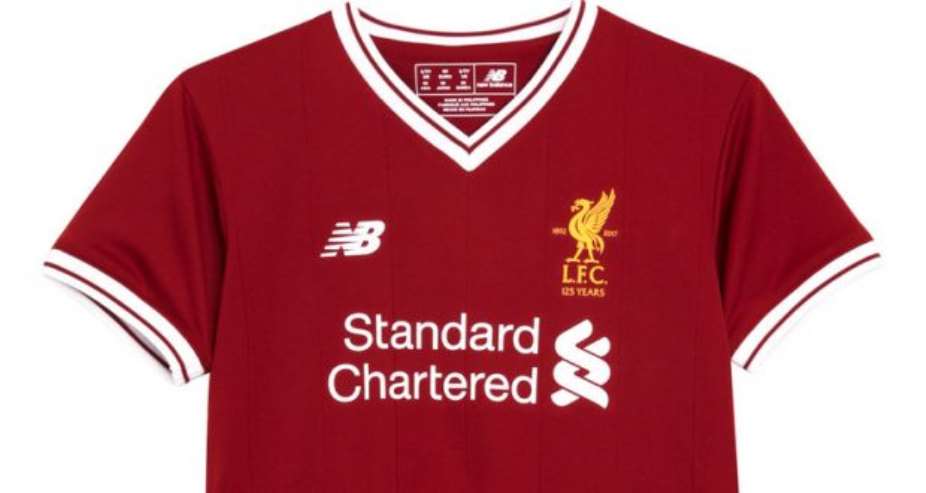 Liverpool unveil new home kit for 125th anniversary season