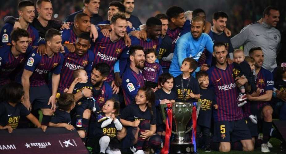 Messi Goal Wins La Liga Title For Barcelona