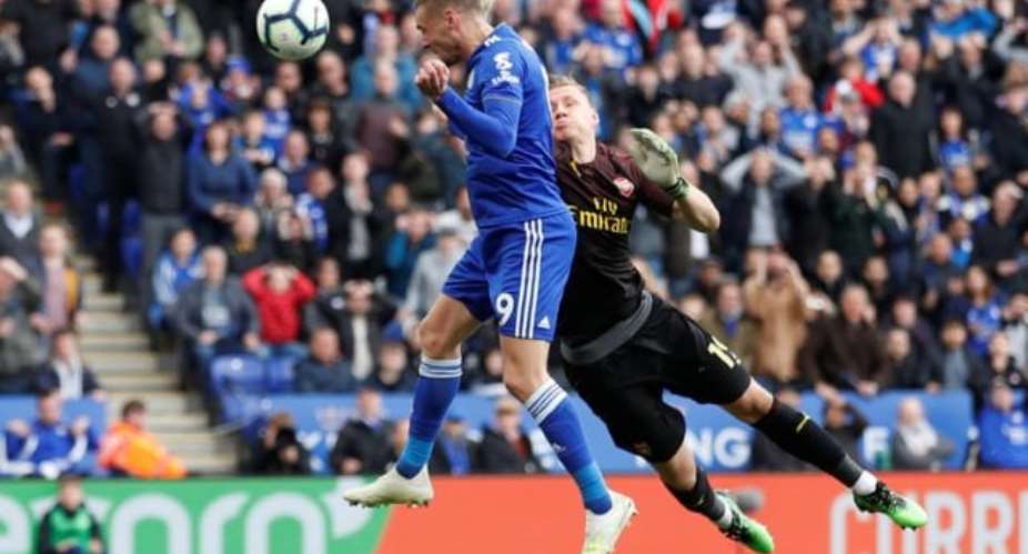 Vardy Scores Twice As Leicester Dent Arsenal's Top-Four Hopes