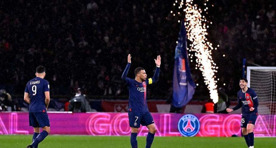 GETTY IMAGESImage caption: PSG have clinched their 10th Ligue 1 title in 11 years