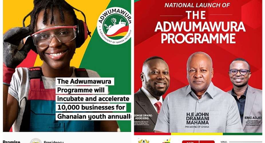 Mahama launches Adwumawura Programme to create 10,000 youth-led businesses annually