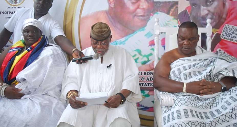 Principal street named after late Asafoiatse C.B. Nettey, plaque unveiled at Swalaba