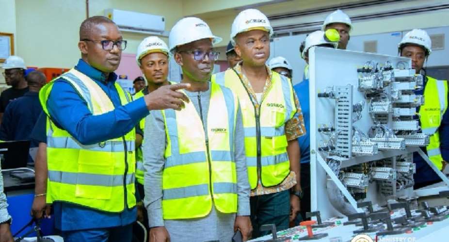 Jinapor visits Akosombo substation to monitor power restoration efforts