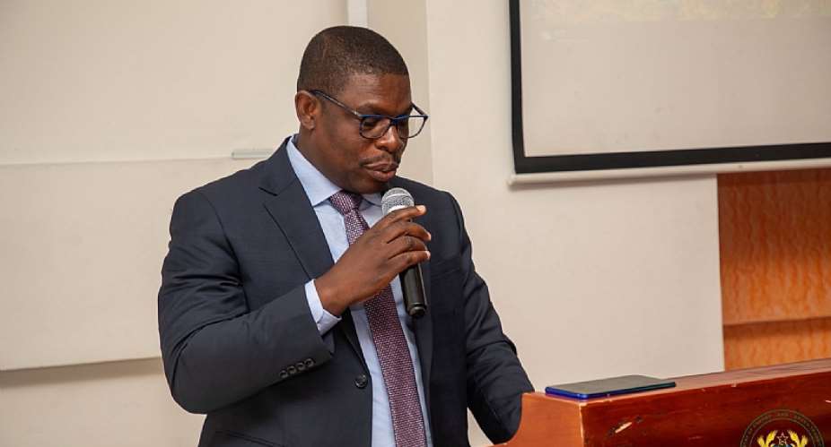 Deputy Minister for Energy and Green Transition, Richard Gyan-Mensah