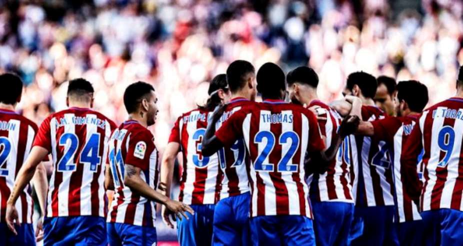 Thomas Partey in Atletico Madrid's team that will play Prince Boatengs Las Palmas