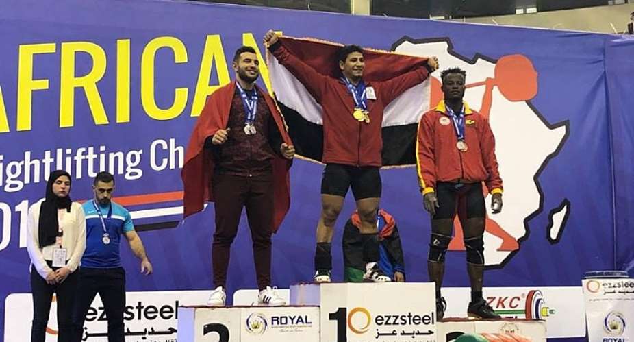 Ghana Wins Three Bronze Medals At African Weightlifting Championship