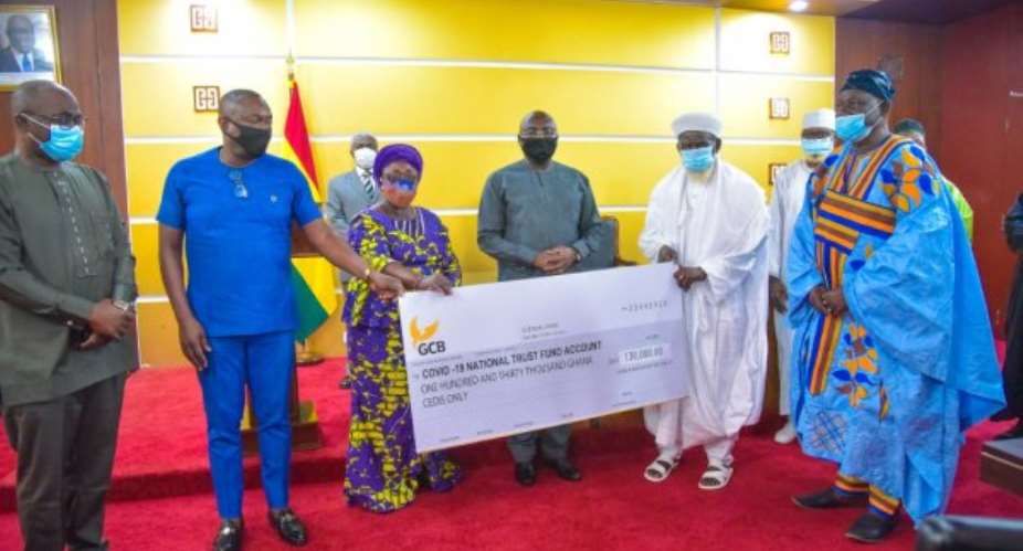 National Chief Imam Donates GH130,000 To COVID-19 Fund