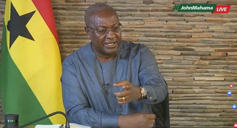 My Abandoned Projects Would've Been Completed By Now – Mahama