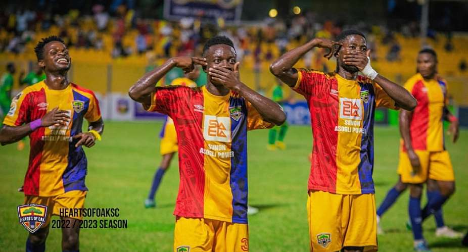 Match Report: Hearts of Oak score two late goals to see off King Faisal with a 2-0 win