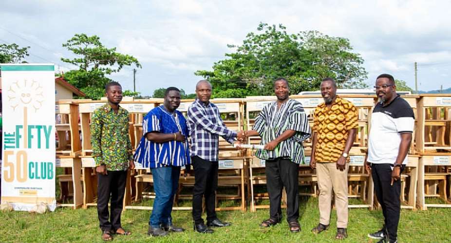 The Fifty 50 Club rescue Asare Bediako Senior High School