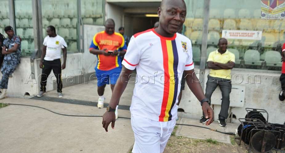 Assistant coach Henry Wellington to handle Hearts of Oak against Asante Kotoko in Ghana 60 match