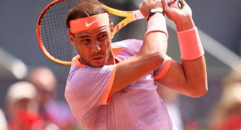 GETTY IMAGESImage caption: Rafael Nadal battled past Pedro Cachin in a match lasting more than three hours