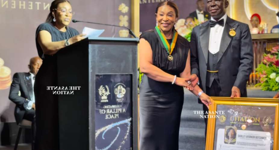 You have shown the world how to blend traditional leadership and modern statecraft  - Ayorkor Botchwey praises Otumfuo