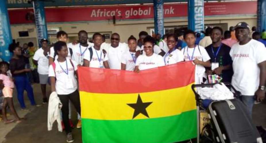 Team Ghana returns from African Junior Swimming Championship