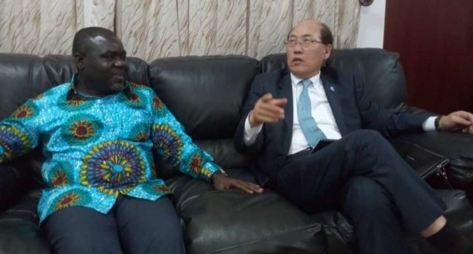 Secretary-General of the IMO, Kitack Lim's visit to Ghana was his first since assuming the position