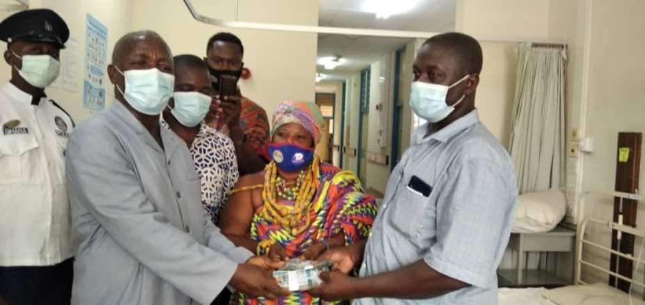 Akatsi South: Residents raised funds to support accident victims
