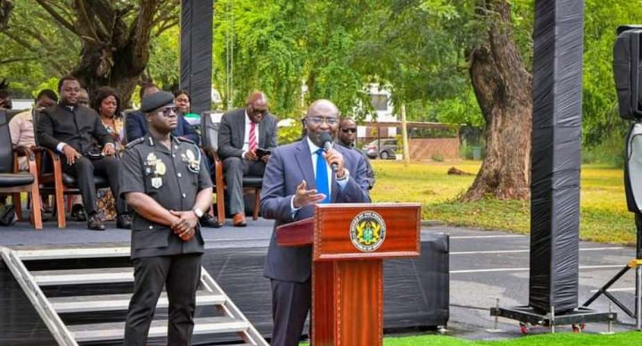 Bawumia cuts sod for 200-bed hostel for Trinity Theological Seminary