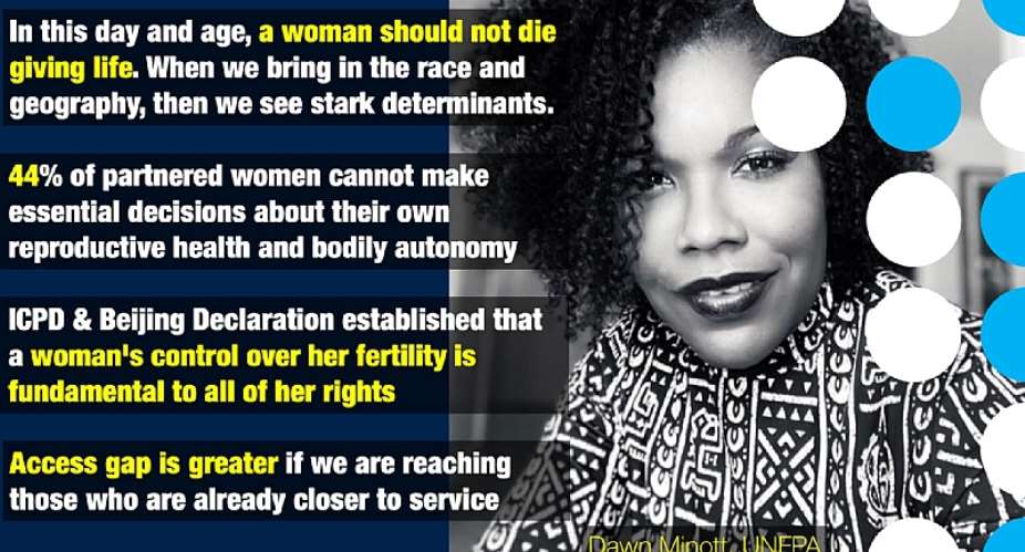 Half of women cannot make decisions about their reproductive health and bodily autonomy