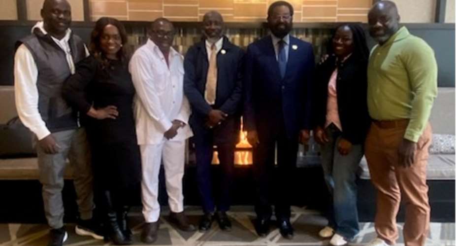 Hon. Okoe Vanderpuje Visits Worcester Massachusetts Ahead Of World Cup