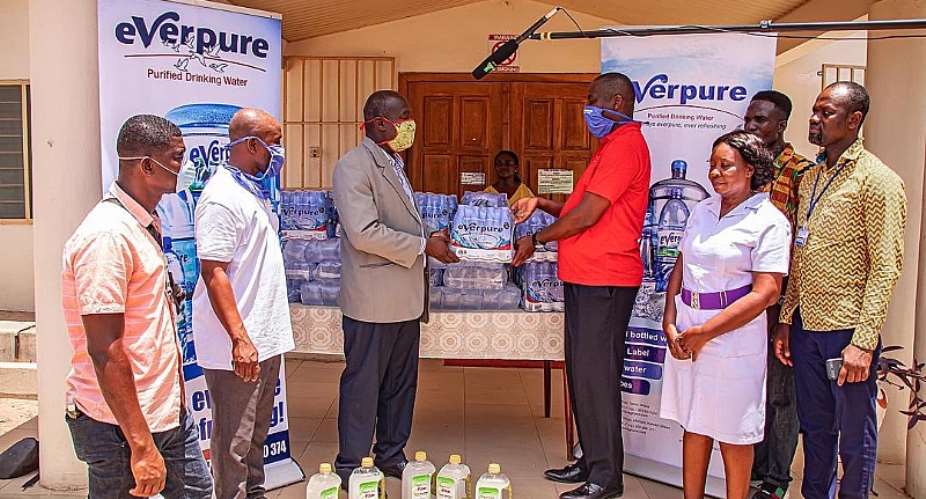 Coronavirus : Everpure Ghana Supports Frontline Service Providers
