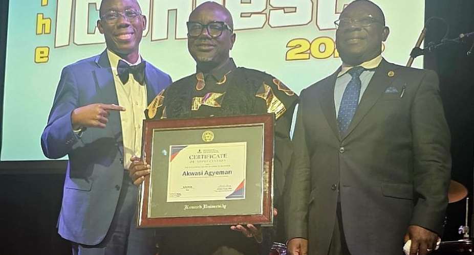 Ghanas Akwasi Agyeman Honored at IconFest 2025