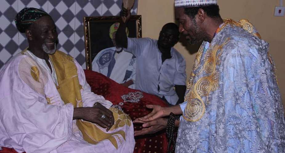 Dagbon Overlord Receives Sheikh Khalifa In Yendi
