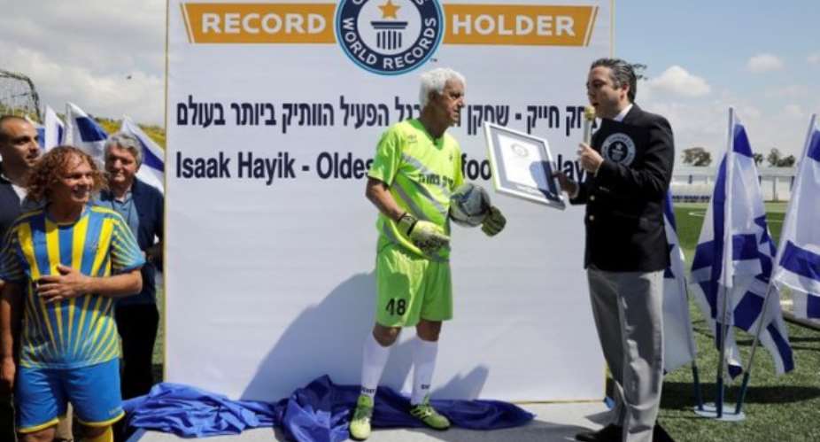 Israeli Becomes World's Oldest Player