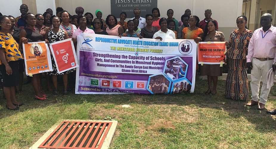 RAHE Ghana Advocates For Reusable Pads For Adolescent Girls